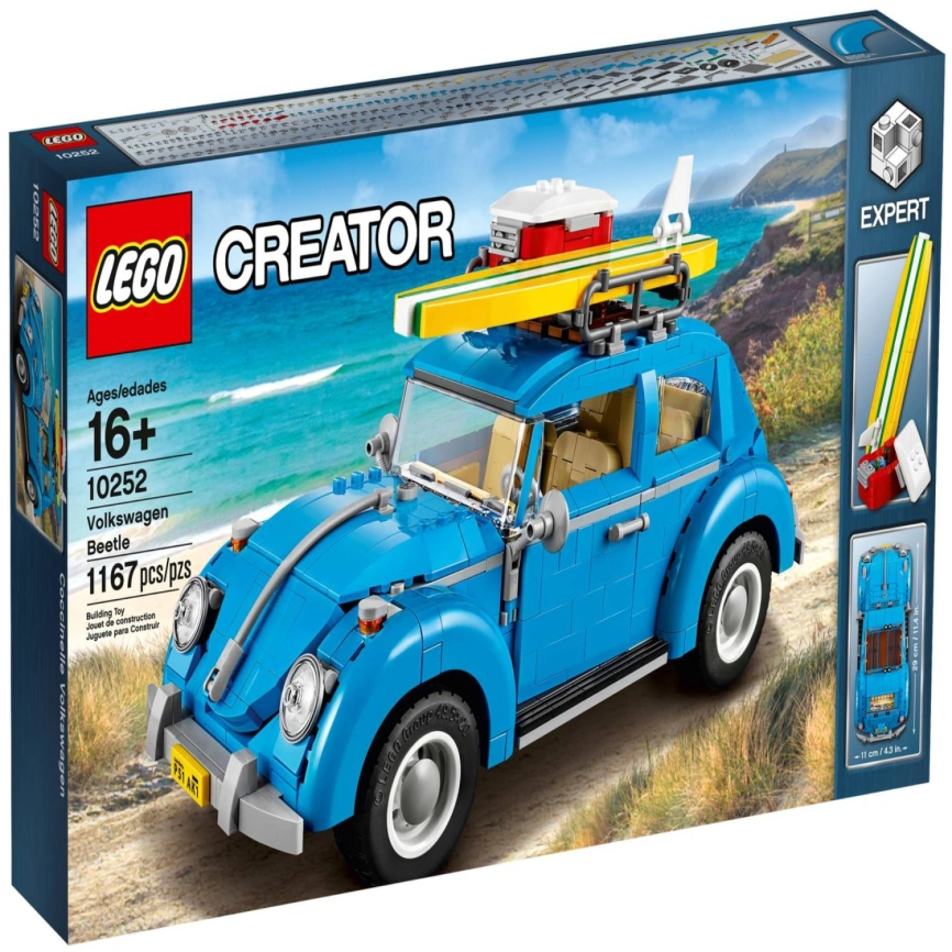 Конструктор LEGO Creator Volkswagen Beetle 10252 фото 2