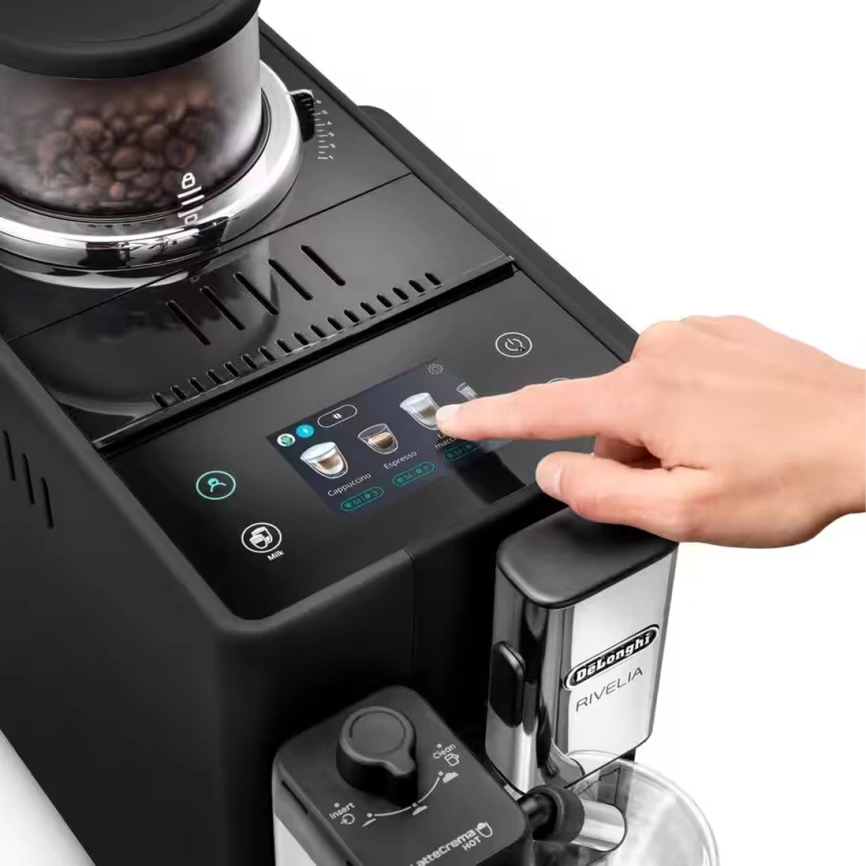 Кофемашина DeLonghi Rivelia Perfetto EXAM440.55.B Black фото 3