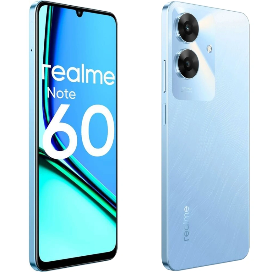 Смартфон Realme Note 60 6/128Gb Voyage Blue фото 6