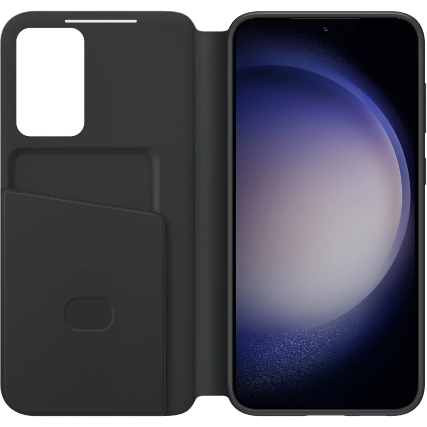 Чехол Samsung Series для Galaxy S23 Plus Smart View Wallet Case Black фото 2