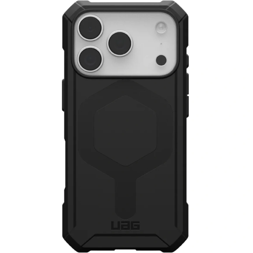 Чехол UAG MagSafe Essential Armor для iPhone 17 Pro Black (114540114040) фото 1