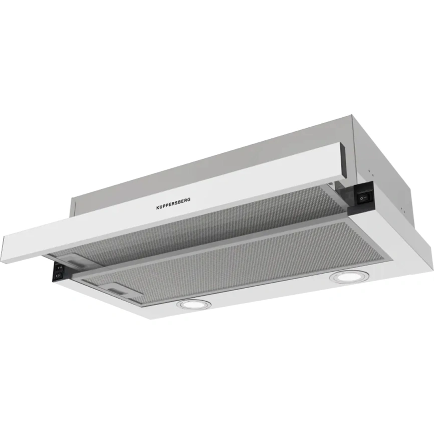 Встраиваемая вытяжка Kuppersberg Slimdual 60 W White фото 2