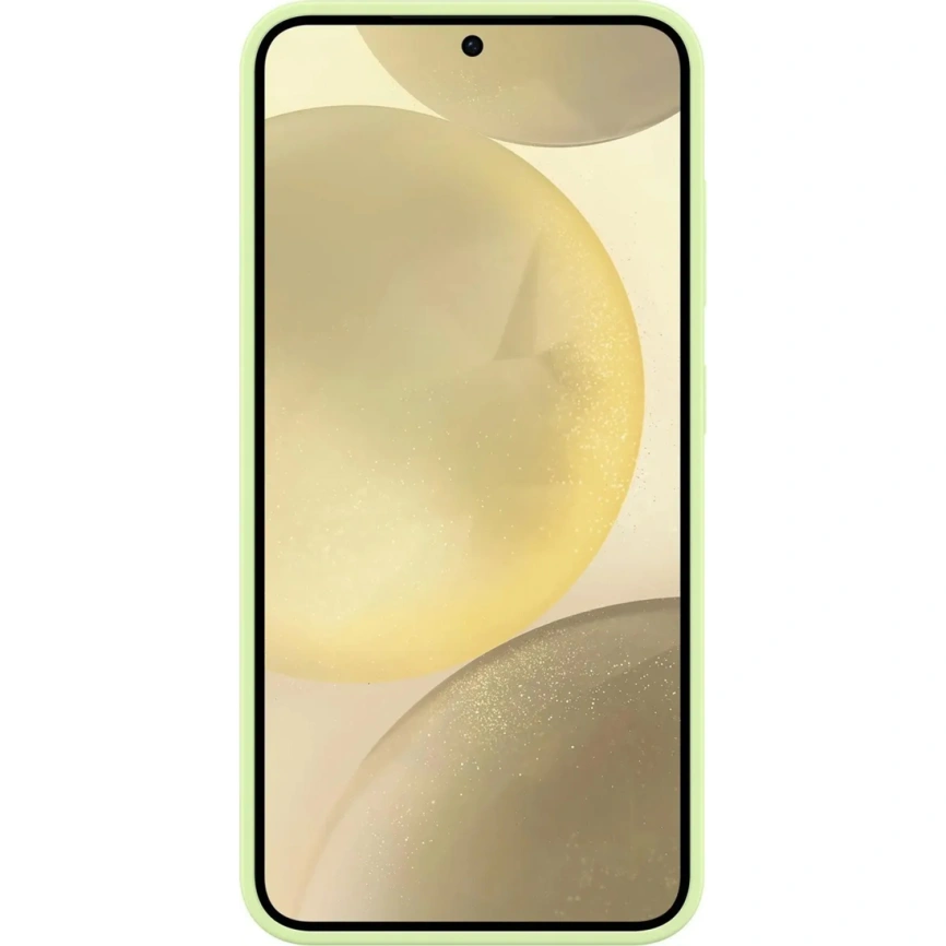 Чехол Samsung Silicone Case для S24 Light Green фото 2
