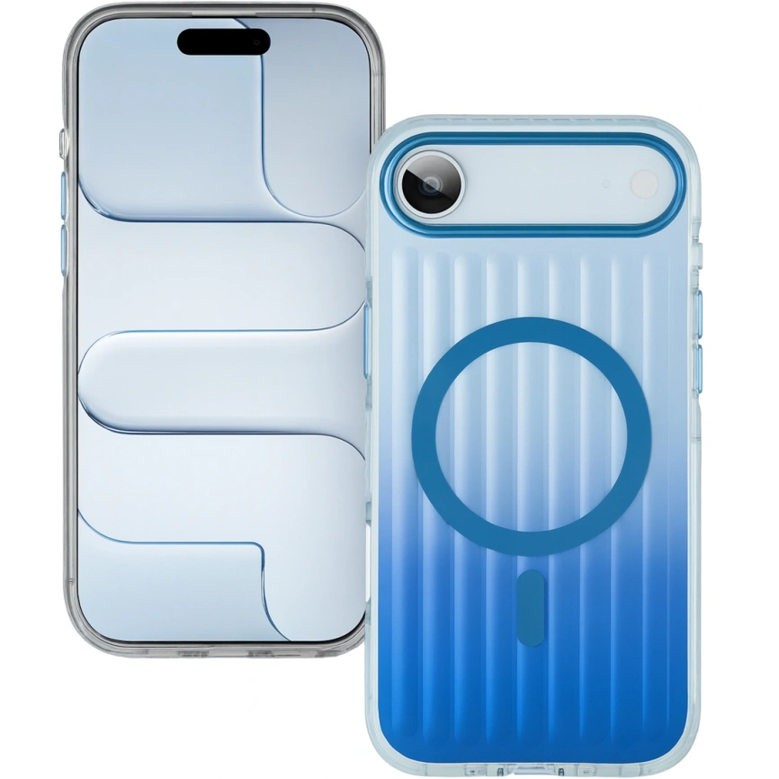 Чехол Gurdini Ocean Case Transparent для iPhone Air Blue фото 1