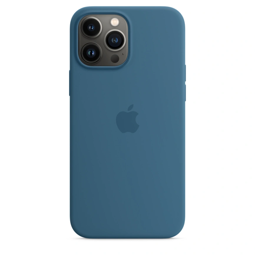 Силиконовый чехол Apple MagSafe для iPhone 13 Pro Max Полярная лазурь фото 2
