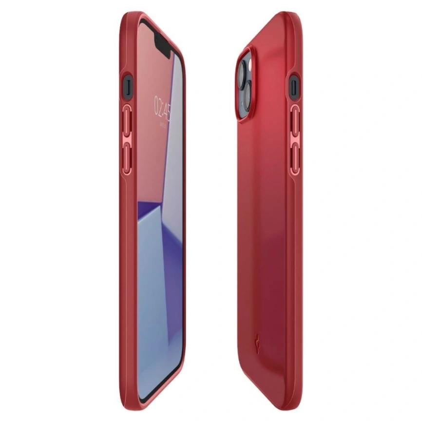 Чехол Spigen Thin Fit для iPhone 14 (ACS04789) Red фото 3
