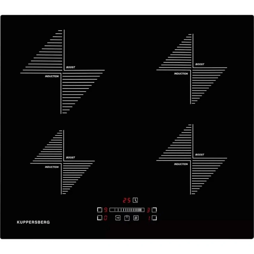 Индукционная варочная панель Kuppersberg ICS 606 Black фото 1