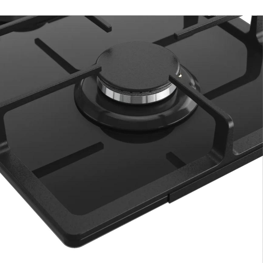 Газовая варочная панель Kuppersberg FG 30 B Black Glass фото 4