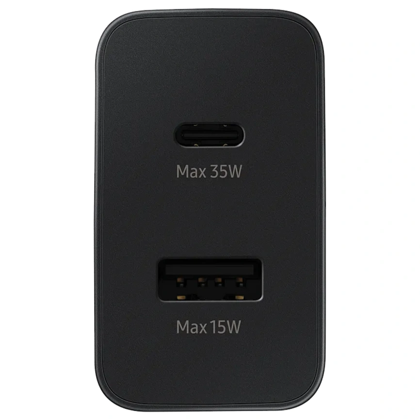 Сетевое зарядное устройство Samsung 35W USB-A/USB-C EP-TA220 Black фото 3