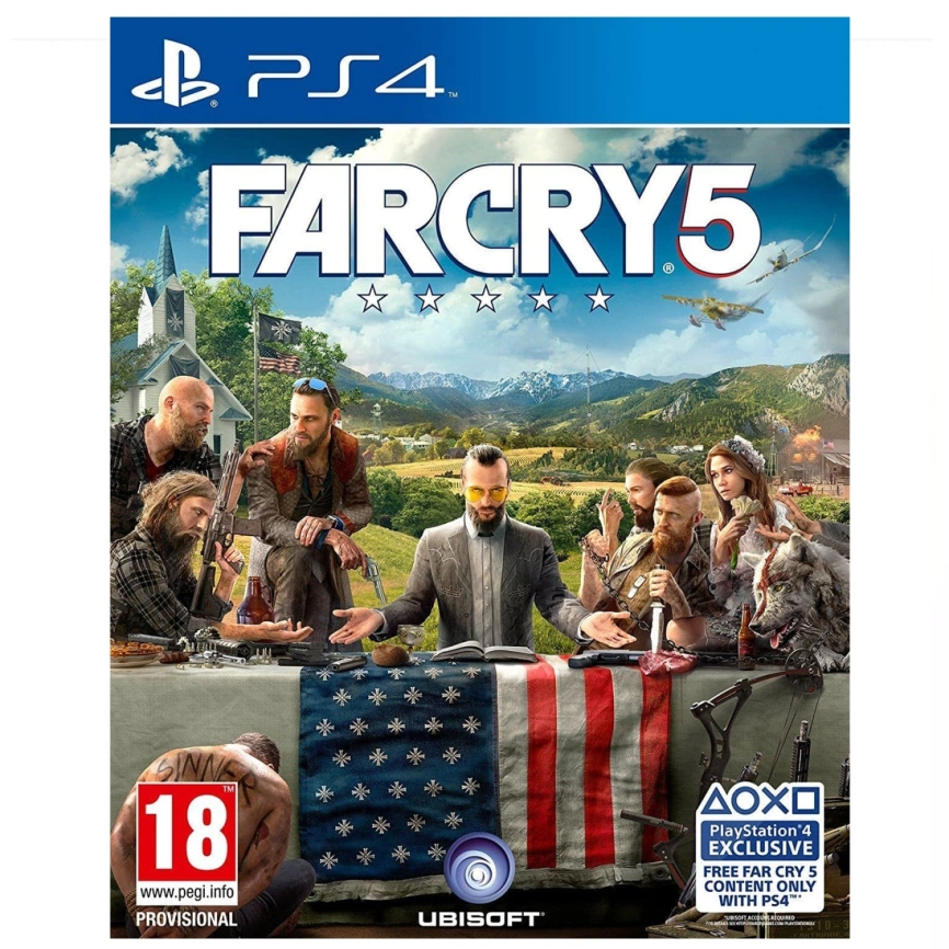 Игра Sony Far Cry 5 (русская версия) (PS4) фото 1