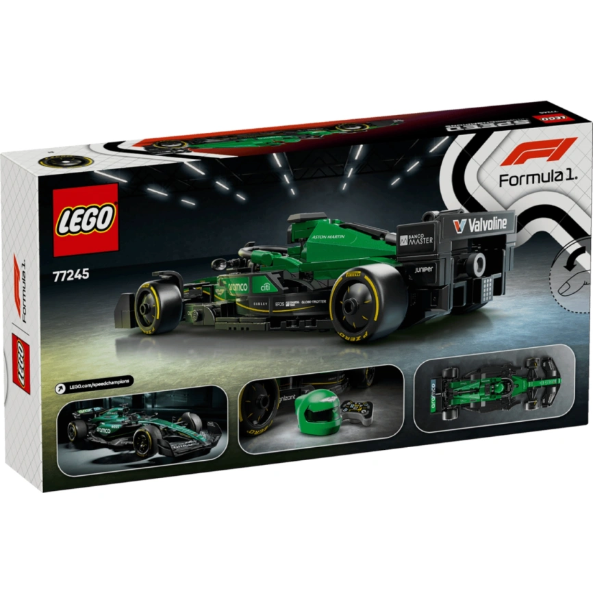 Конструктор LEGO Speed Champions Aston Martin Aramco F1 AMR24 Race Car 77245 фото 5
