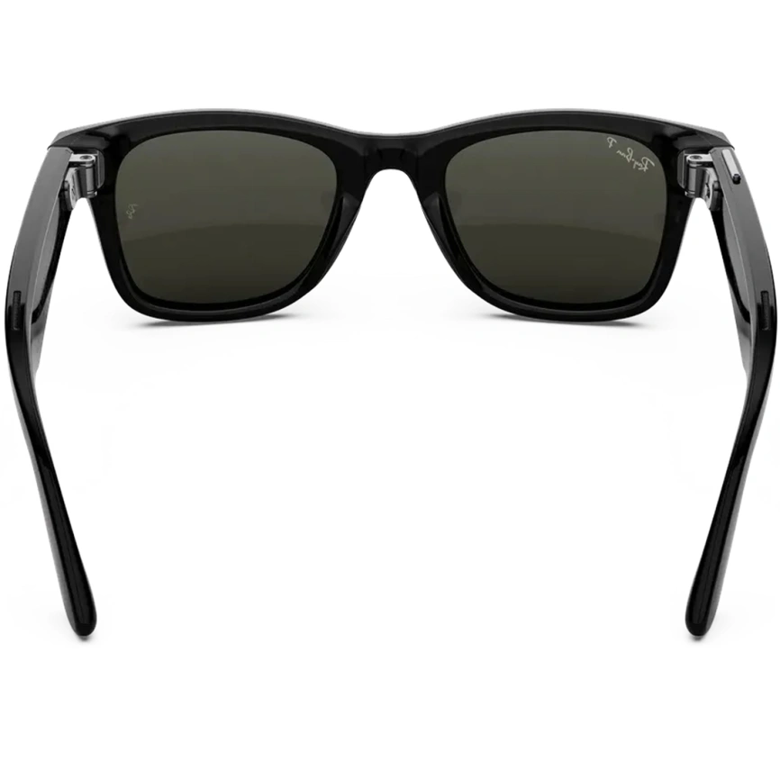 Умные очки Ray-Ban Wayfarer (Gen 3) Shiny Black Standard Green фото 4