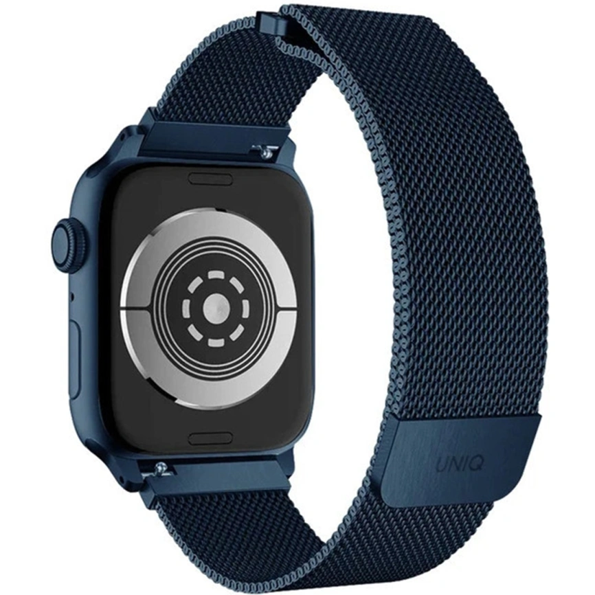 Ремешок Uniq Dante Strap Mesh Steel для Apple Watch 44/45/49 Cobalt blue фото 2
