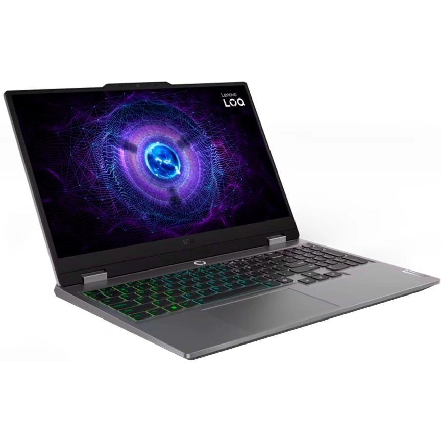 Ноутбук Lenovo LOQ 15IAX9 15.6 FHD IPS/ i5-12450HX/24Gb/512Gb SSD (83GS00EMRK) Onyx Grey фото 2