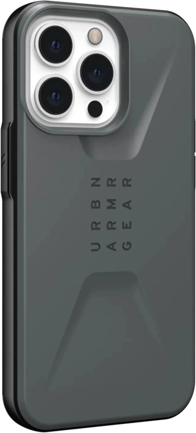 Чехол UAG Civilian для iPhone 13 Pro Max (11316D113333) Silver фото 5