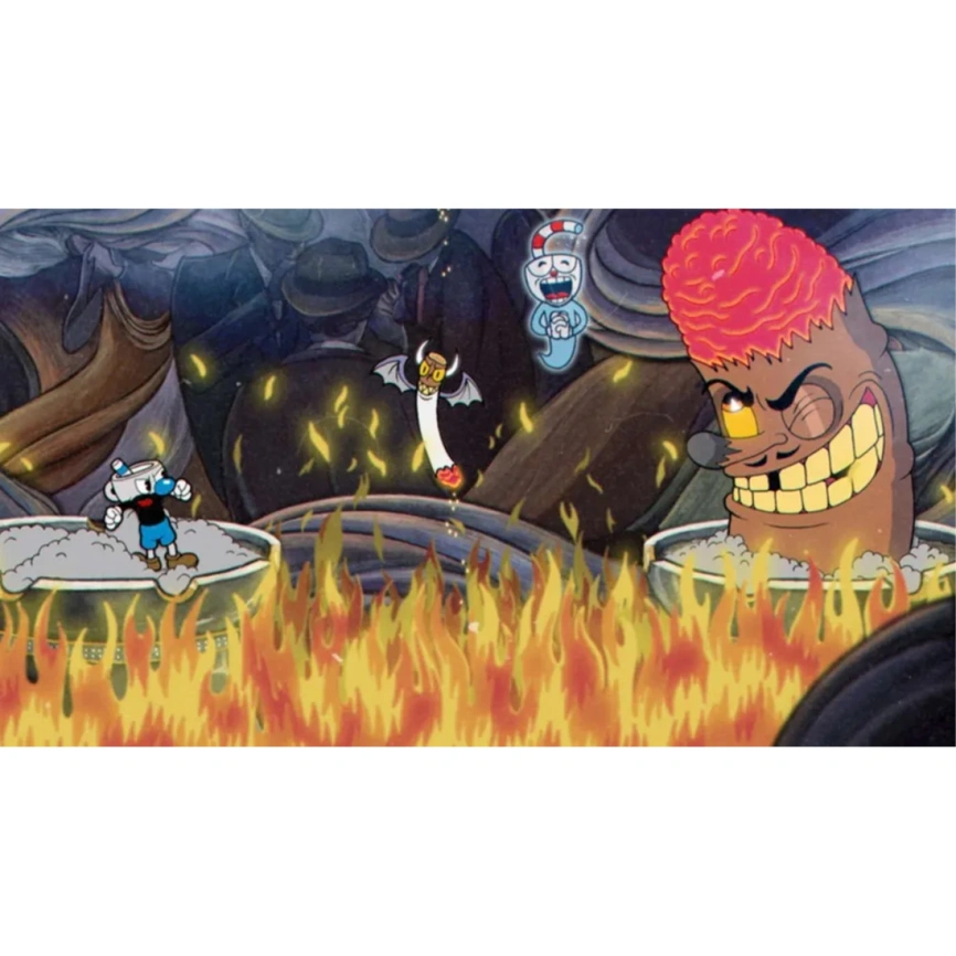 Игра StudioMDHR Entertainment Cuphead (Русские субтитры) (PS4) фото 10