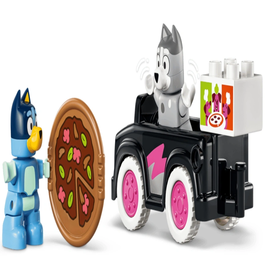 Конструктор LEGO Duplo Pizza Girls with Muffin and Bluey 10469 фото 3