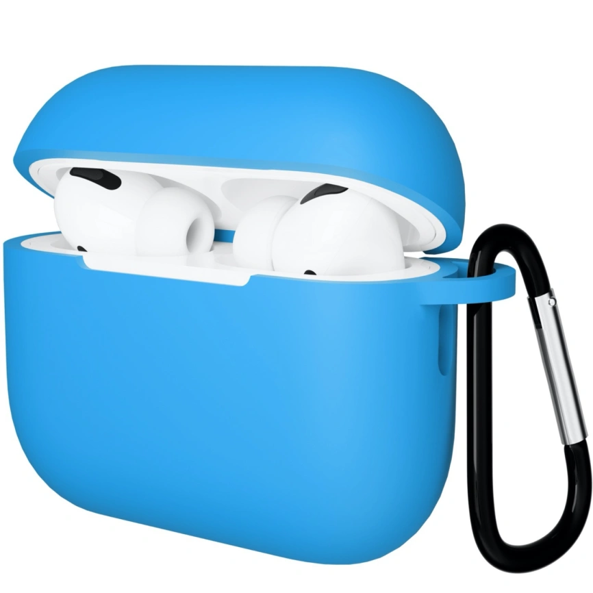 Силиконовый чехол Gurdini для AirPods Pro 3 Blue фото 1