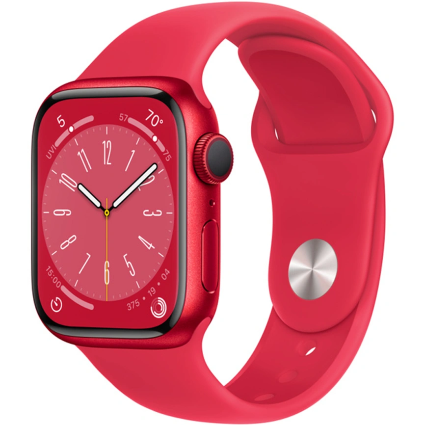 Смарт-часы Apple Watch Series 8 GPS 45mm PRODUCT RED Sport Band фото 1
