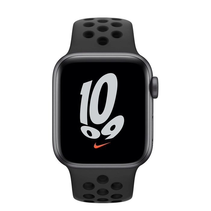 Смарт-часы Apple Watch Series SE GPS 40mm Space Gray/Black (Серый космос/Черный) Nike Sport Band (MKQ33RU/A) фото 2