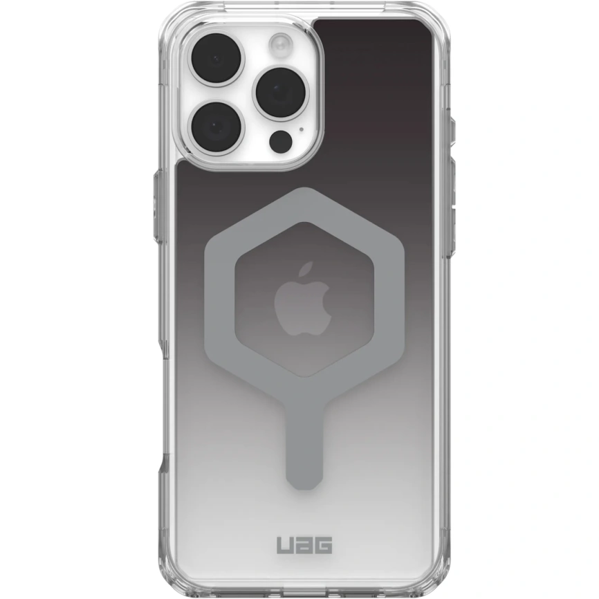 Чехол UAG MagSafe Plyo Limited Edition для iPhone 16 Pro Max Black/Clear Ombre фото 3
