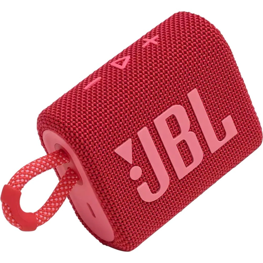 Беспроводная акустика JBL GO 3 Красный фото 6