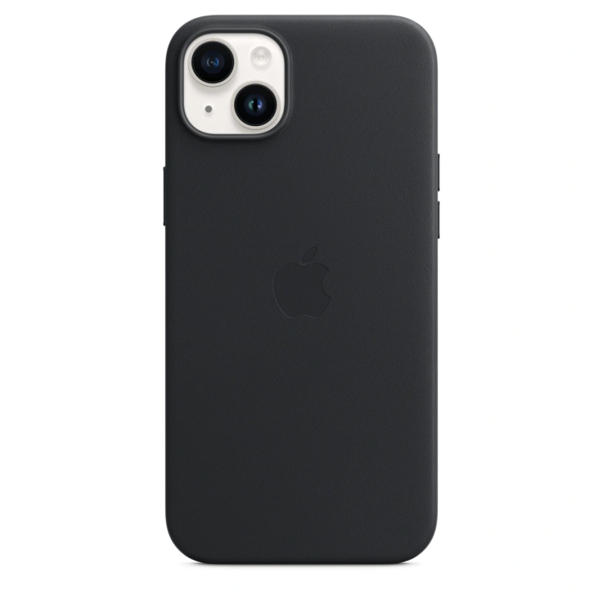 Кожаный чехол Apple MagSafe для iPhone 14 Midnight фото 1