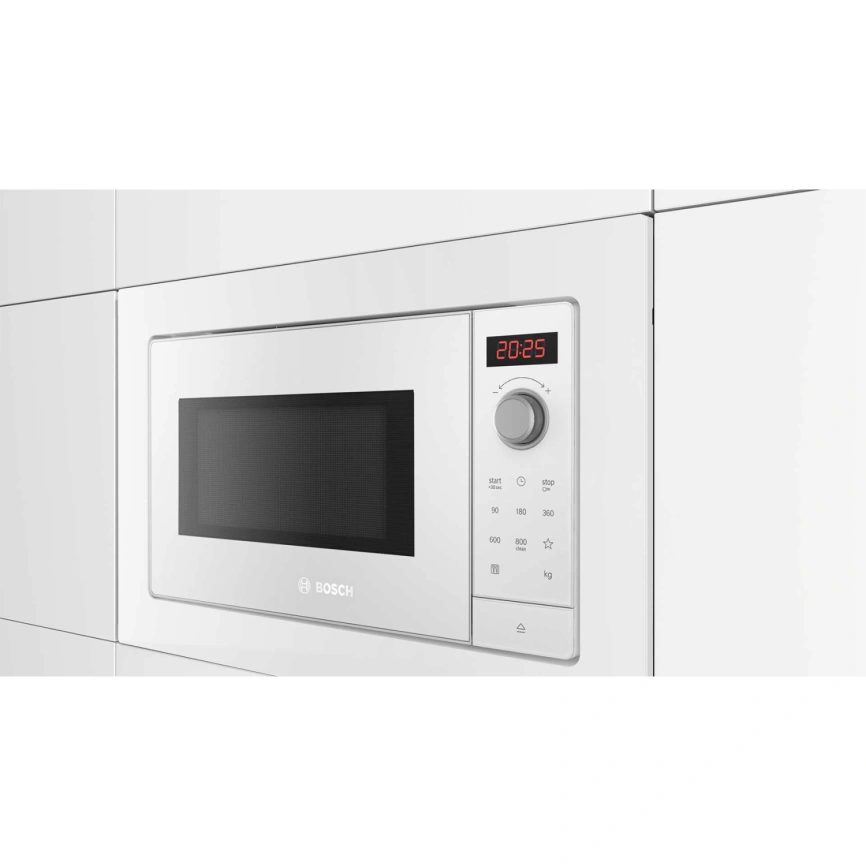 Микроволновая печь Bosch Serie 2 BFL623MW3 White фото 3