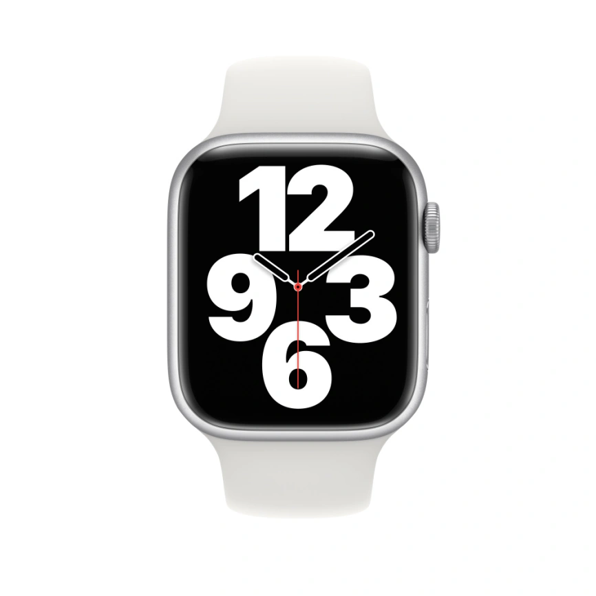 Ремешок Apple Watch 45mm White Sport Band M/L фото 3