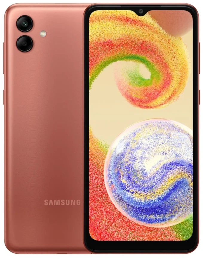 Смартфон Samsung Galaxy A04 SM-A045 3/32Gb Copper фото 1