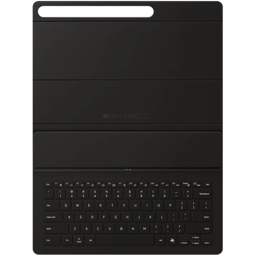 Чехол-клавиатура Samsung Book Cover Keyboard Slim AI Key для Galaxy Tab S10 FE Plus Black (EF-DX620UB) фото 6