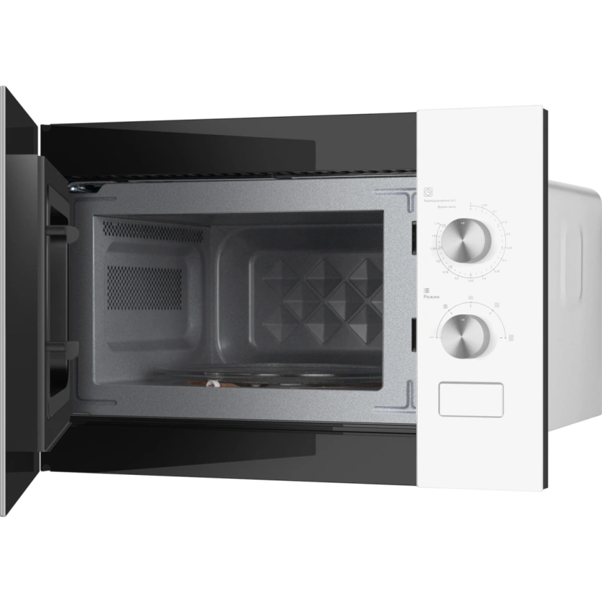 Микроволновая печь Weissgauff HMT-452 White фото 4
