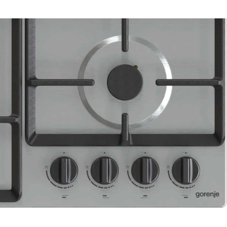 Газовая варочная панель Gorenje GW641EBX Stainless Steel фото 5