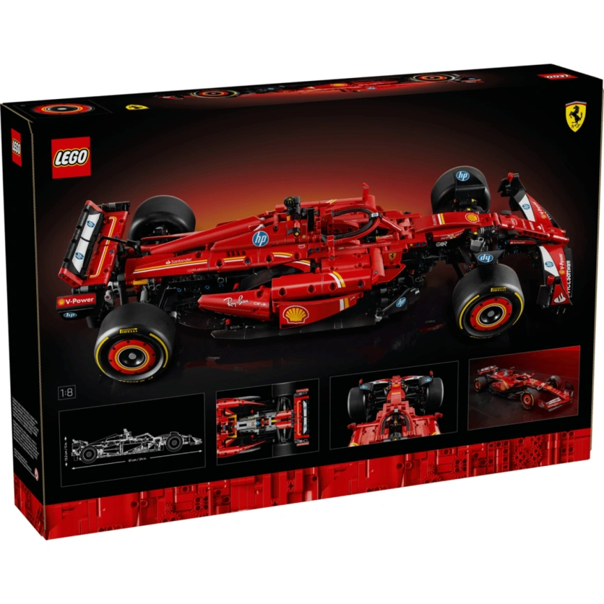Конструктор LEGO Technic Ferrari SF-24 F1 Car 42207 фото 8