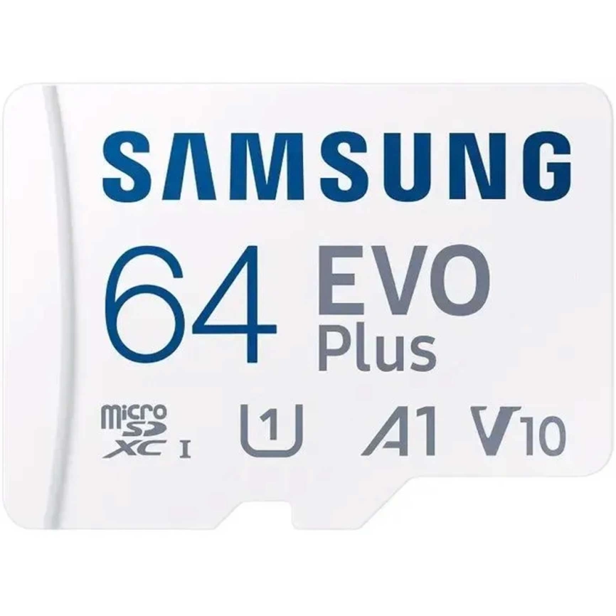 Карта памяти Samsung Micro SecureDigital 64Gb SDXC Samsung Evo Plus class10 UHS-I U3 (MB-MC64SA) фото 5