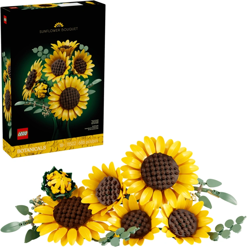 Конструктор LEGO Botanical Sunflower Bouquet 11502 фото 1