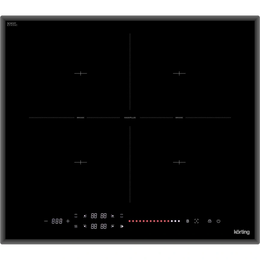 Индукционная варочная панель Korting HIB 64940 B Maxi Black фото 1
