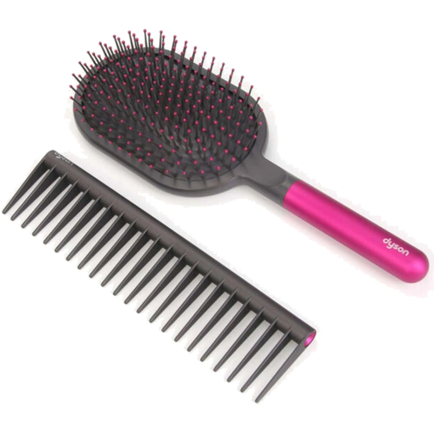 Комплект расчесок Dyson Hair Comb Set Fuchsia/Nickel фото 2