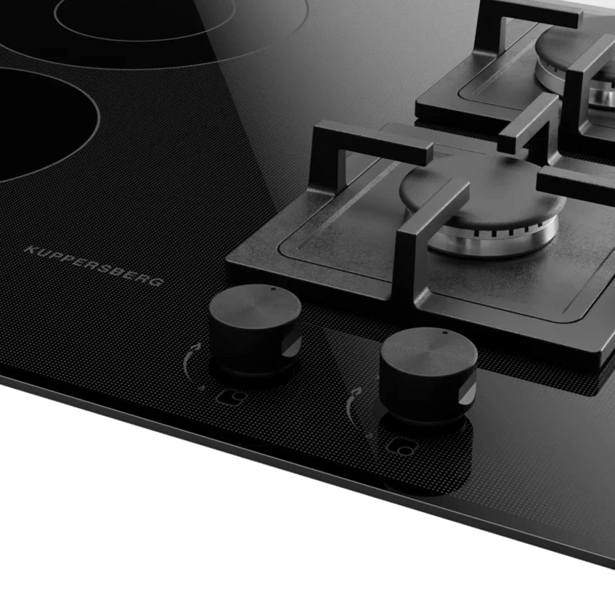 Комбинированная варочная панель Kuppersberg EGS 600 Black фото 3
