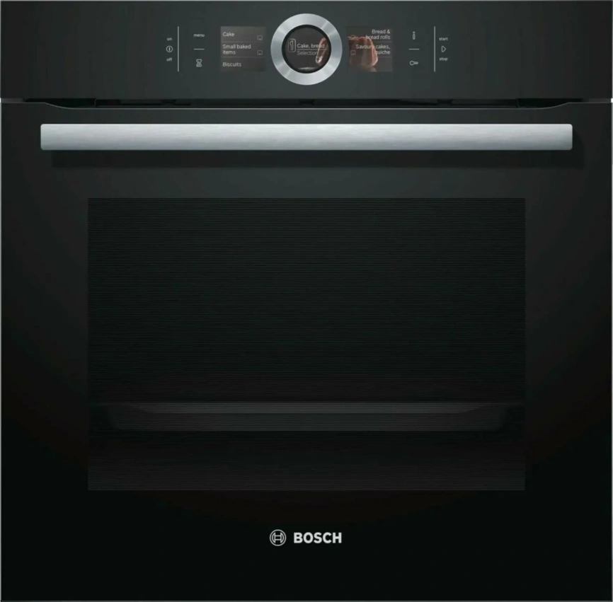 Электрический духовой шкаф Bosch HBG676EB6 Black фото 1