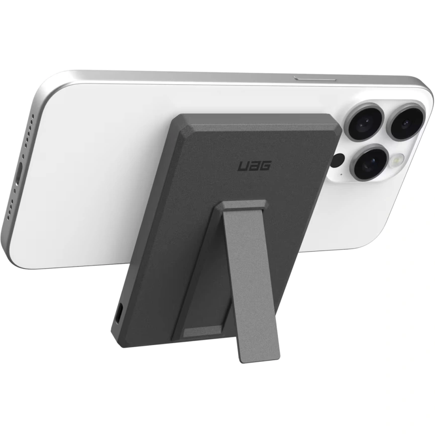 Внешний аккумулятор UAG SRGE Slim 5K Power Bank With Stand 5000mAh Black/Gray (9B4417114030) фото 7