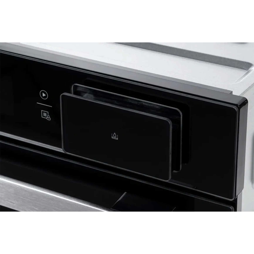 Встраиваемый компактный духовой шкаф с СВЧ и паром Weissgauff OEMS 459 PDB Black фото 6