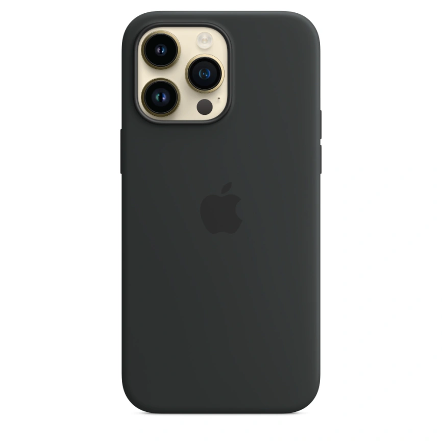 Силиконовый чехол Apple MagSafe для iPhone 14 Pro Midnight фото 4