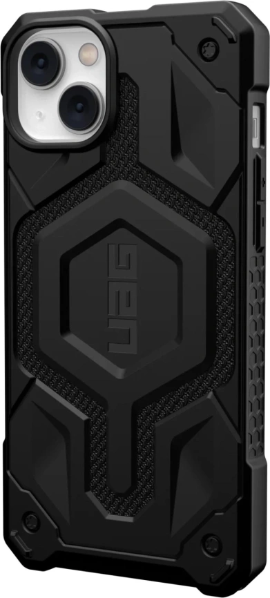 Чехол UAG Monarch Pro Kevlar For MagSafe для iPhone 14 Plus Kevlar Black фото 4