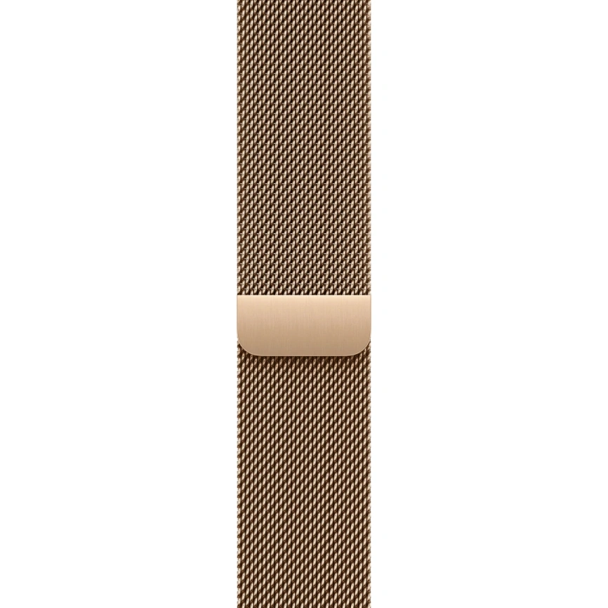 Ремешок Apple Watch 46mm Gold Milanese Loop S/M (MC7K4) фото 1