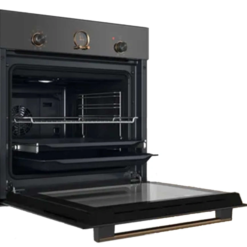 Электрический духовой шкаф Bosch Serie 6 HBJN10YB2R Black/Bronze фото 3