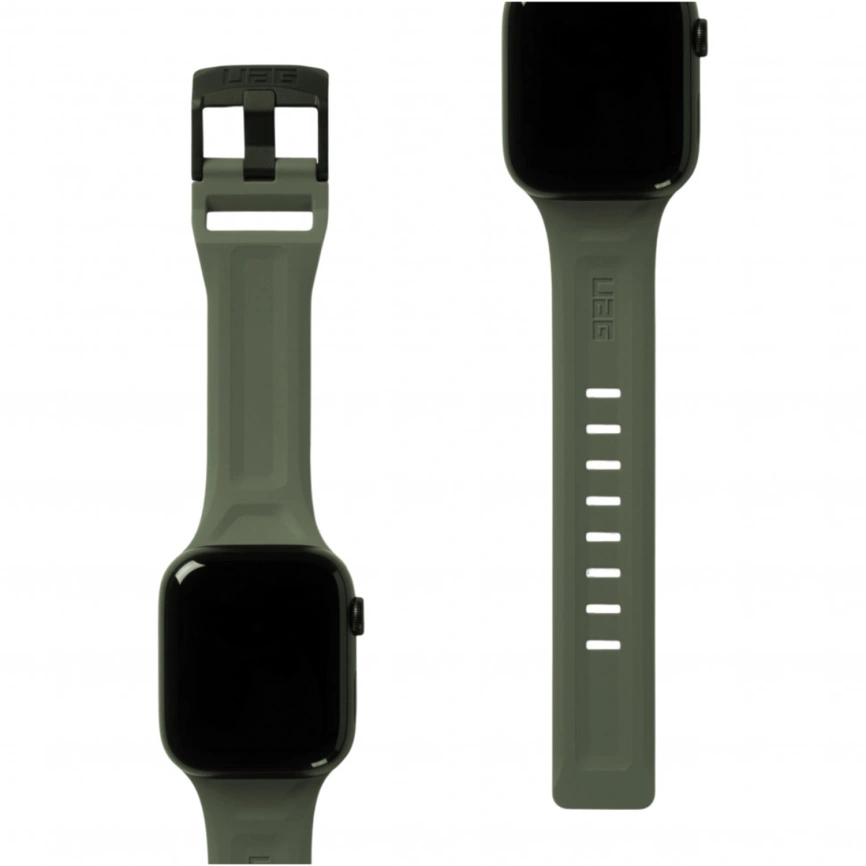 Ремешок UAG Scout Silicone 45mm Apple Watch Foliage Green (191488117245) фото 3