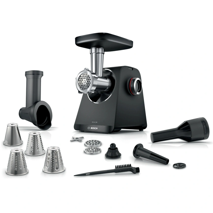 Мясорубка Bosch MFWS440B Black фото 1