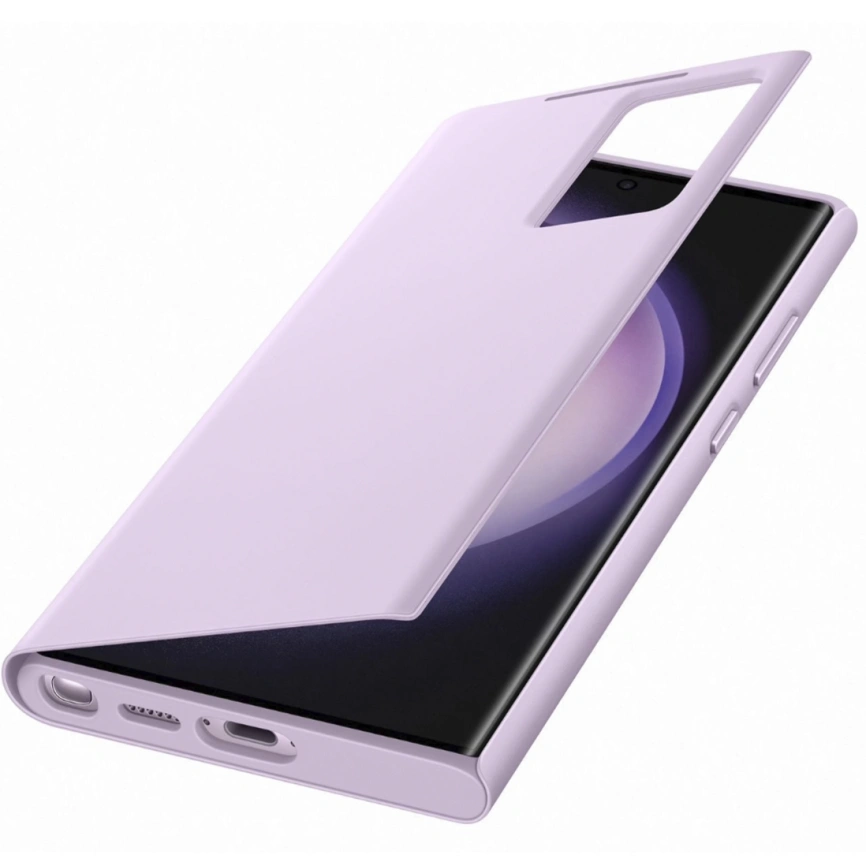 Чехол Samsung Series для Galaxy S23 Ultra Smart View Wallet Case Lilac фото 1