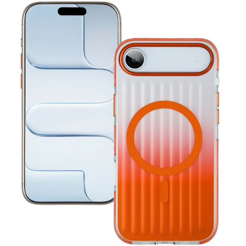 Чехол Gurdini Ocean Case Transparent для iPhone Air Orange фото 1